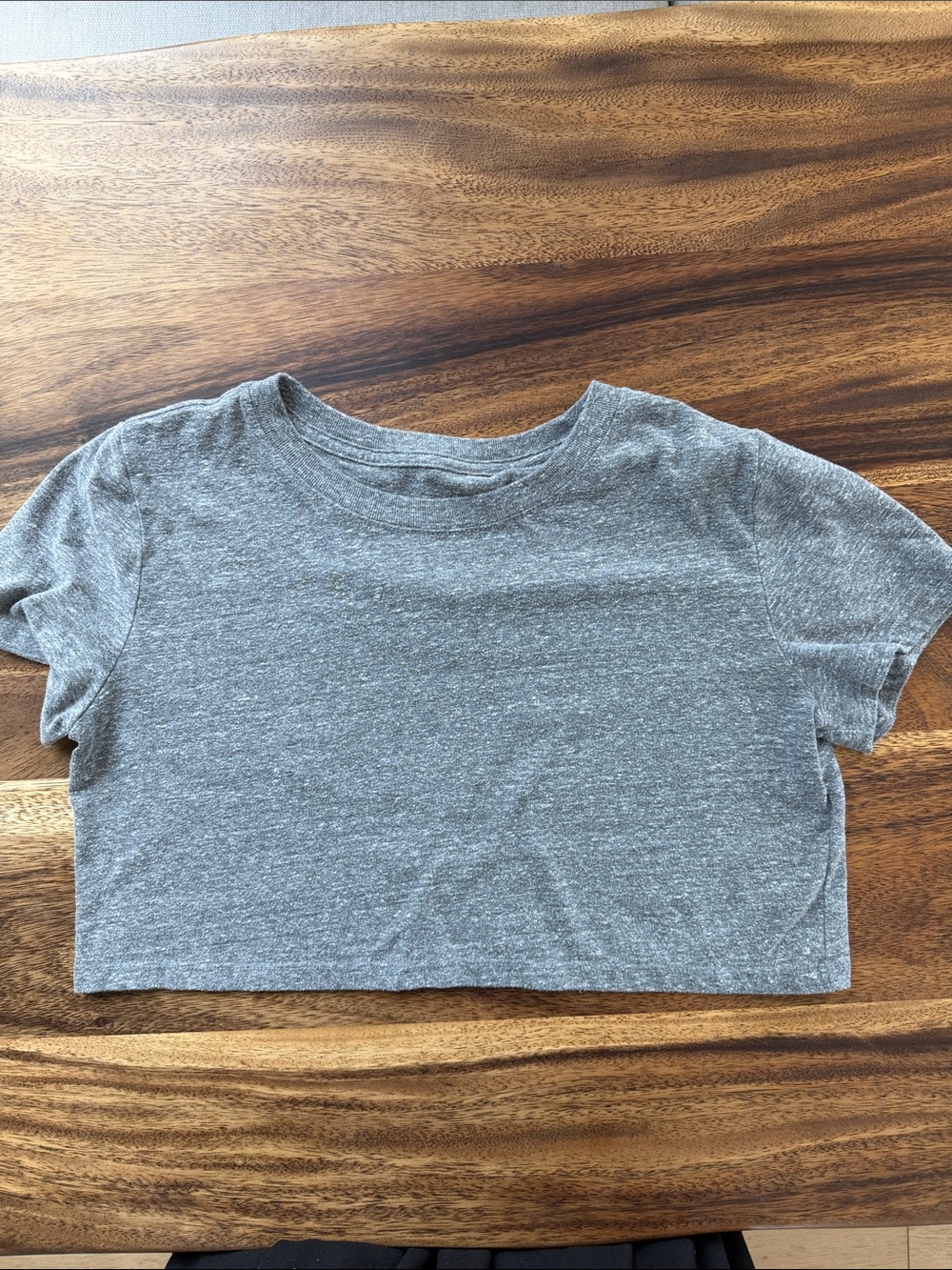 Gray Cropped Tee - BDG
